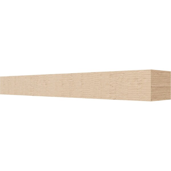 Ekena Millwork 6in. W x 4in. H x 36in. L Block Woodgrain TimberThane Rafter Tail, Primed Tan RFTUR06X04X36BLKRCPR - main